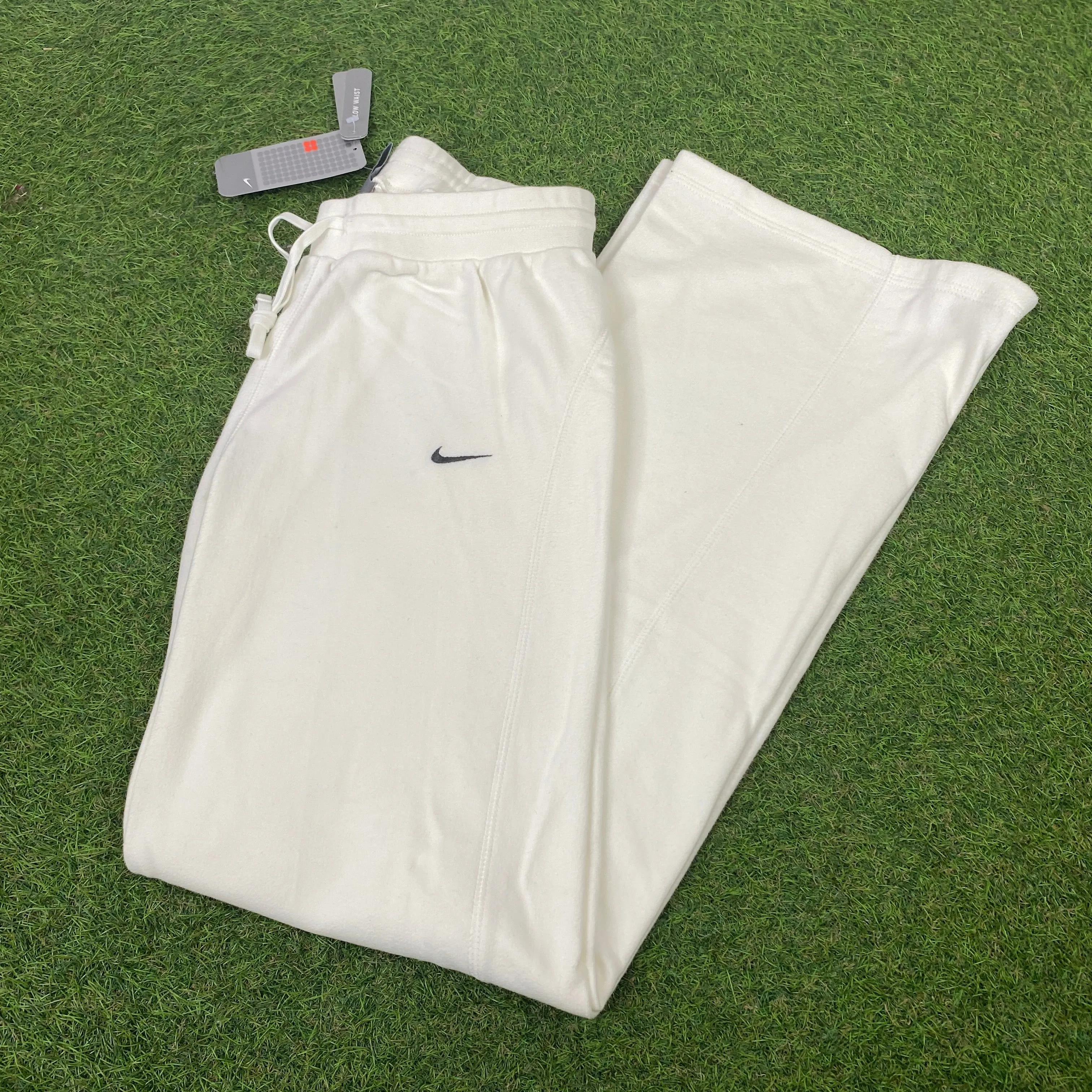 00s Nike Cotton Joggers White XL