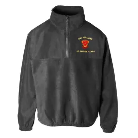 3rd Marine Division Embroidered Fleece 1/4 Zip