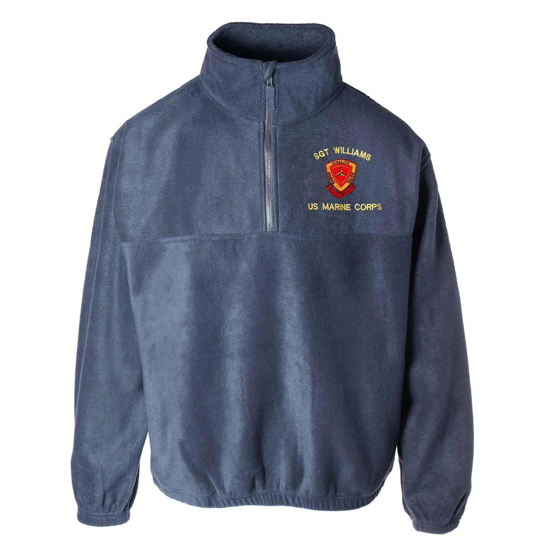 3rd Marine Division Embroidered Fleece 1/4 Zip