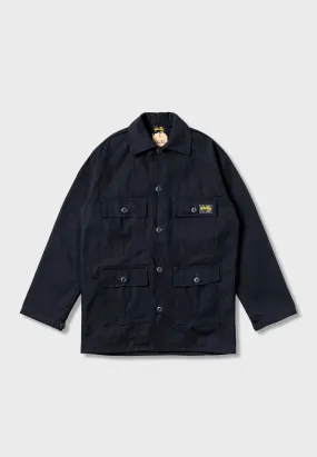 4 Pocket Jacket - Black Ripstop