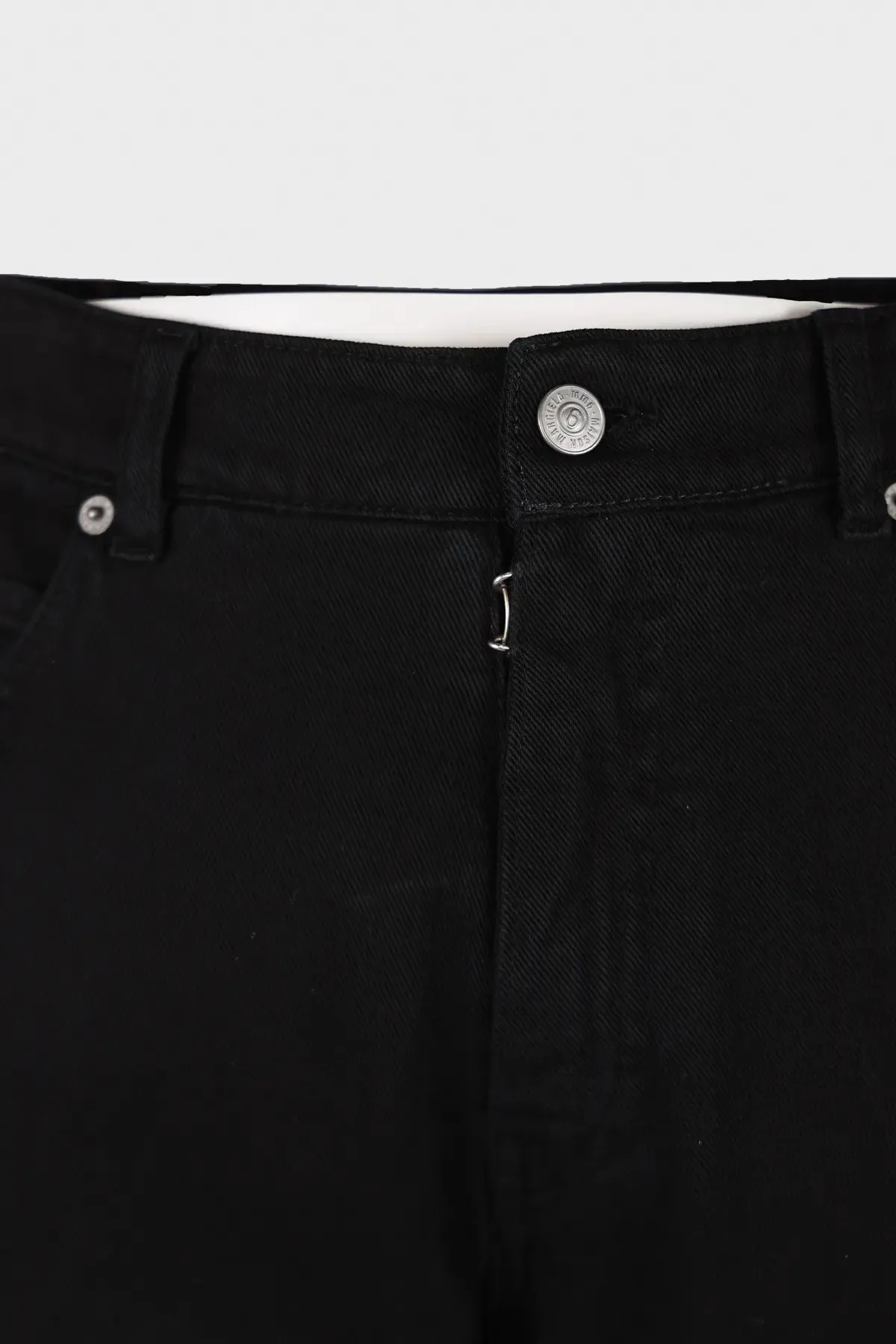 5 Pocket Bull Cotton Trousers - Black