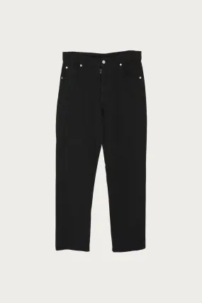 5 Pocket Bull Cotton Trousers - Black