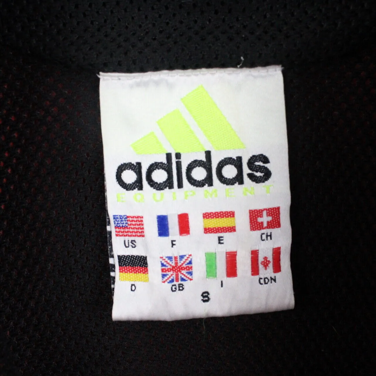 ADIDAS EQUIPMENT 90s Jacket Red | Small