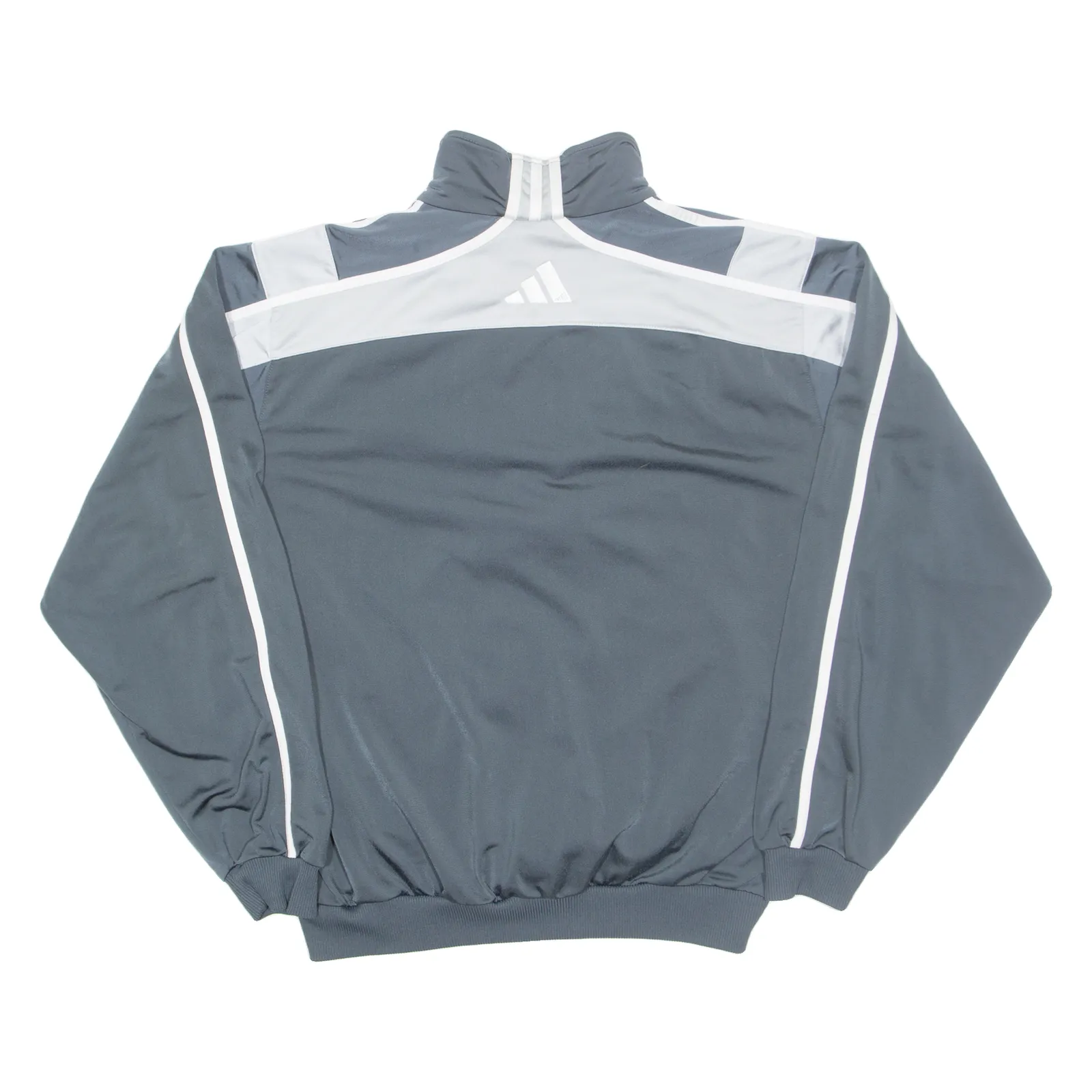 ADIDAS Mens Track Jacket Grey M