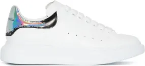 Alexander McQueen Oversized lace-up low-top sneakers White