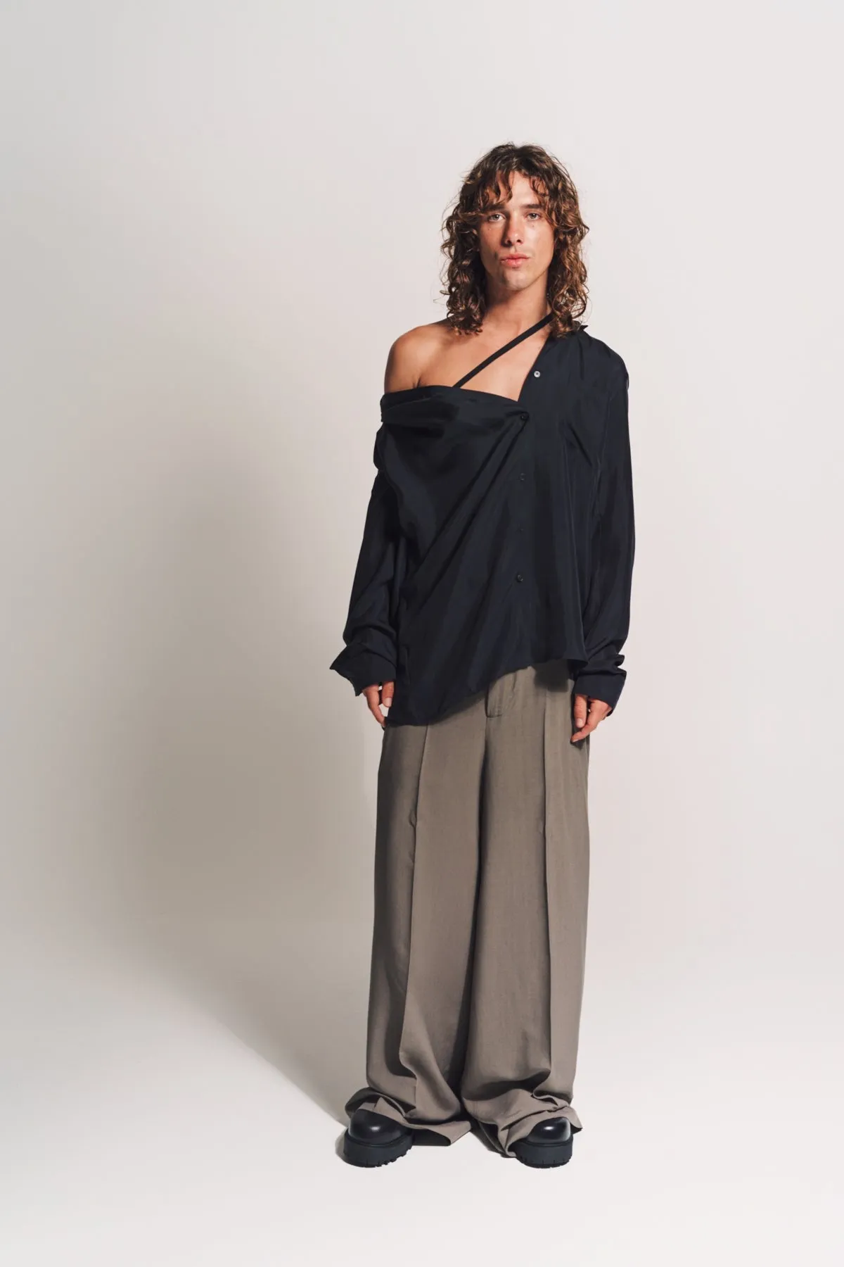 ANN DEMEULEMEESTER | MATTHIEU WIDE TROUSERS