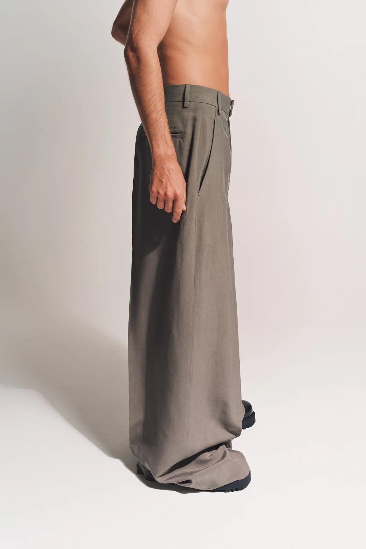 ANN DEMEULEMEESTER | MATTHIEU WIDE TROUSERS