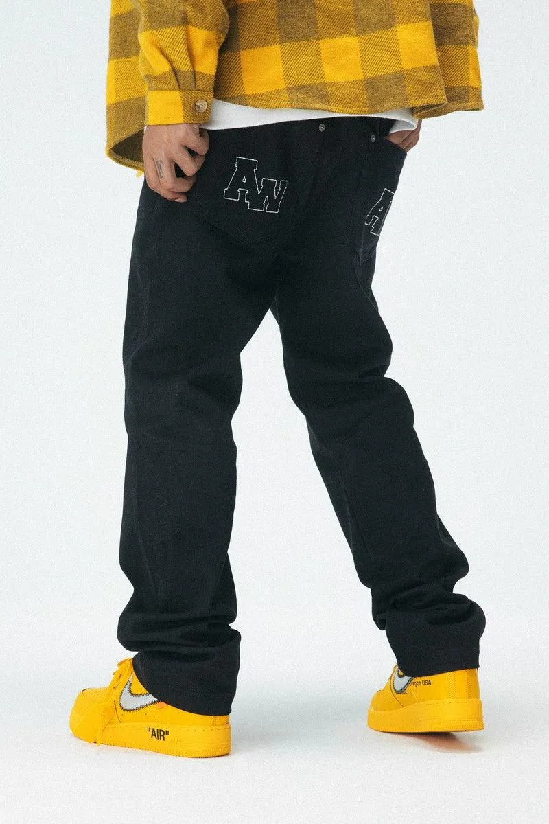 ANT Embroidered Logo Trousers