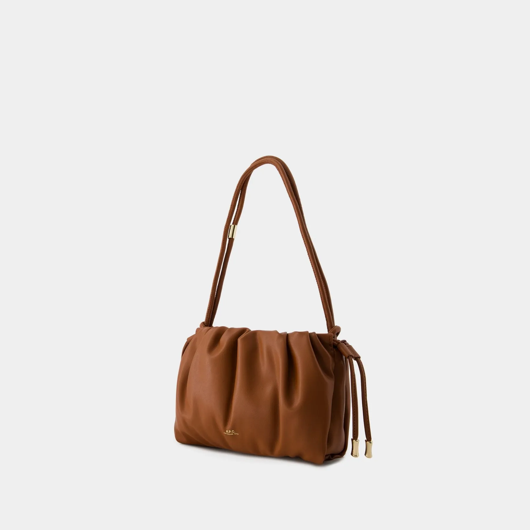 A.P.C.  Ninon Mini Shoulder Bag - A.P.C. - Synthetic - Hazelnut