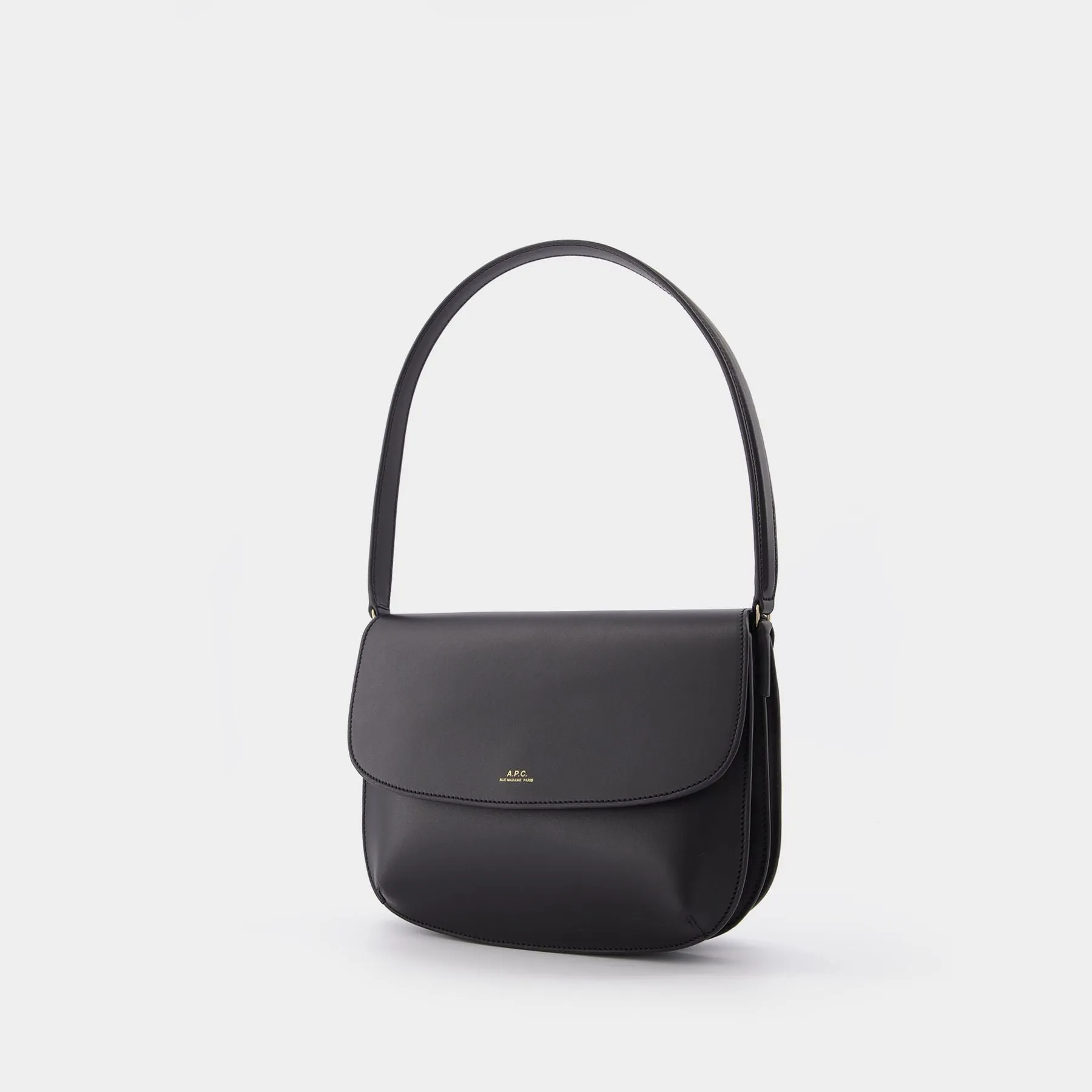 A.P.C.  Sarah Shoulder Bag - A.P.C. - Leather - Black