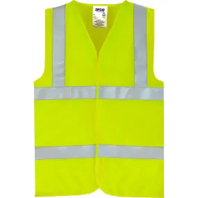 Arco Yellow Flame-Retardant Hi-Vis Vest 5XL