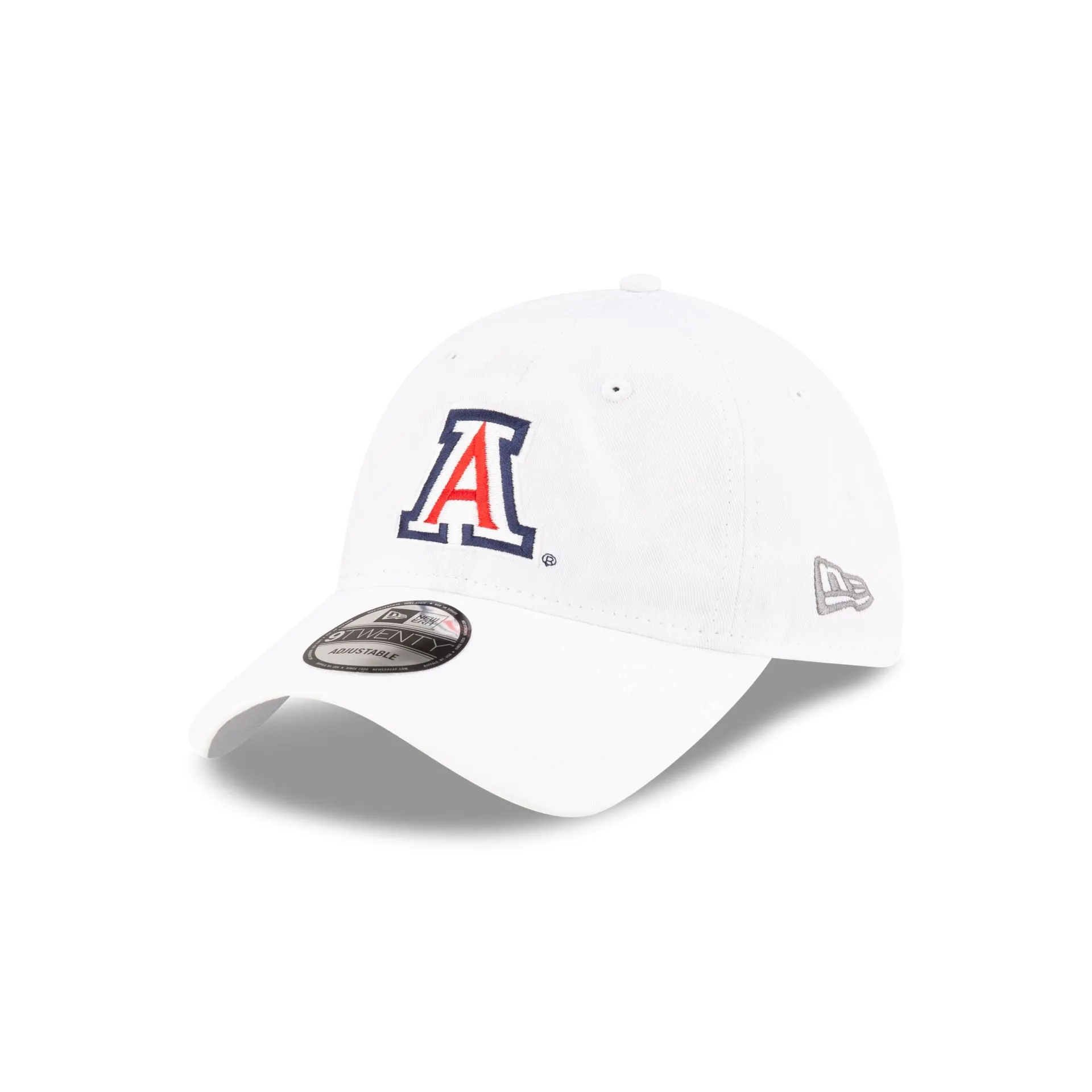 Arizona Wildcats White 9TWENTY Adjustable Hat