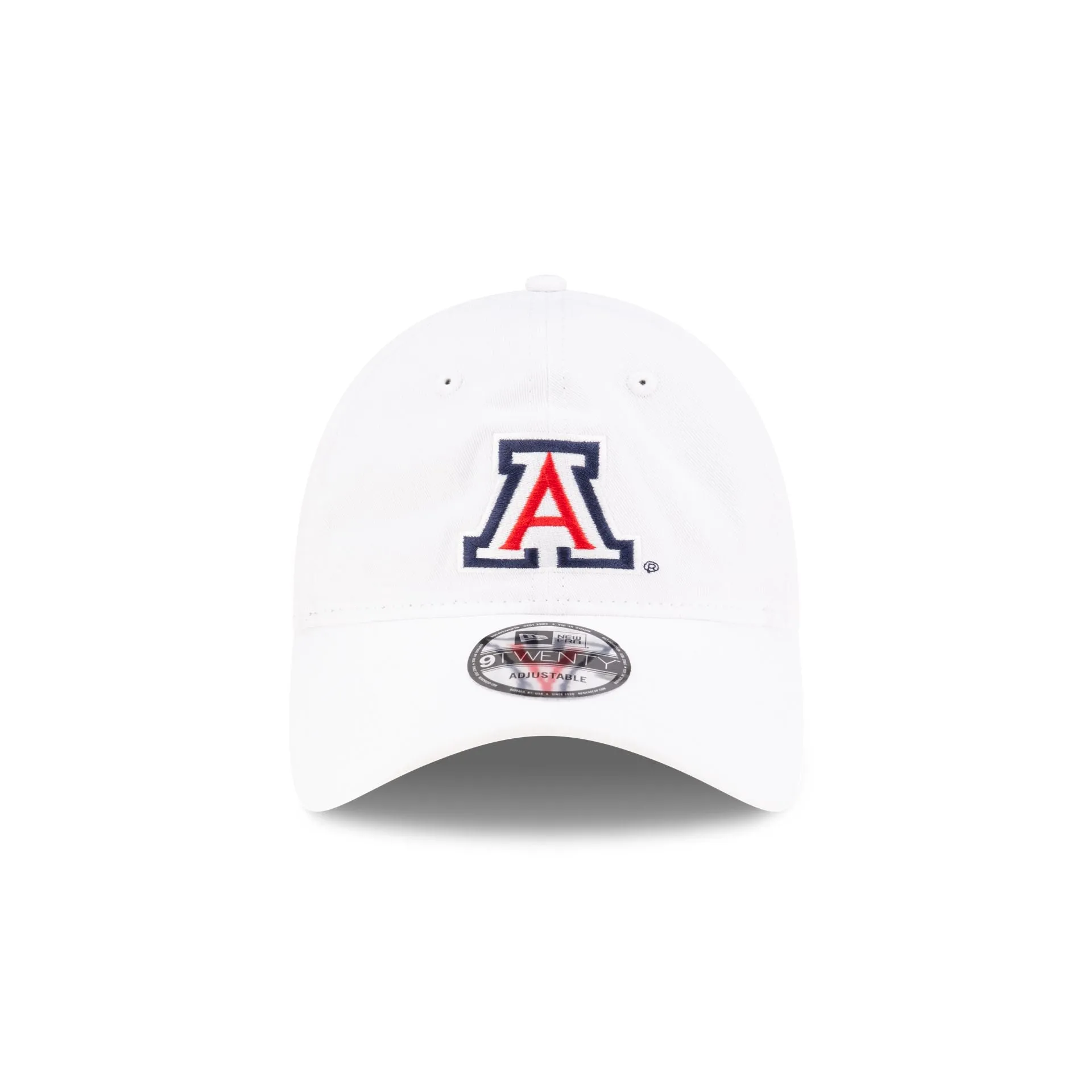 Arizona Wildcats White 9TWENTY Adjustable Hat