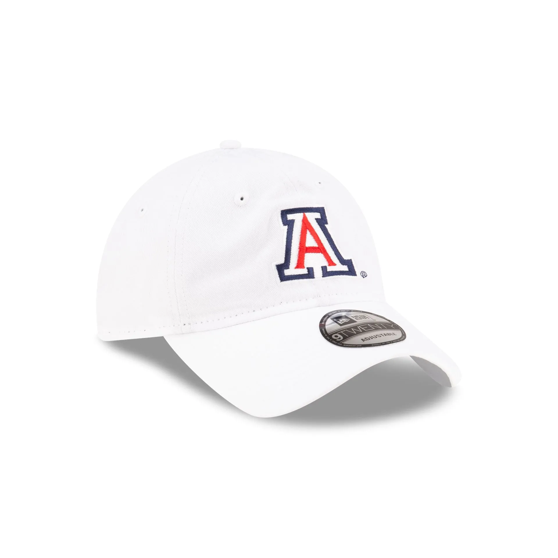 Arizona Wildcats White 9TWENTY Adjustable Hat