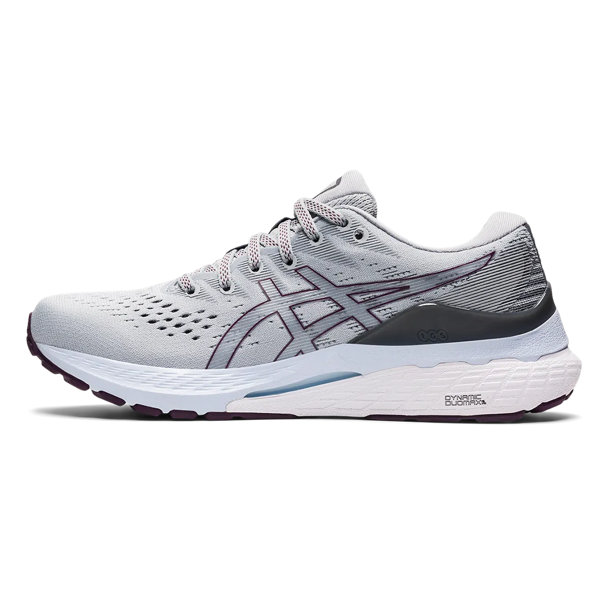 Asics Gel Kayano 28 - Piedmont Grey - Deep Plum