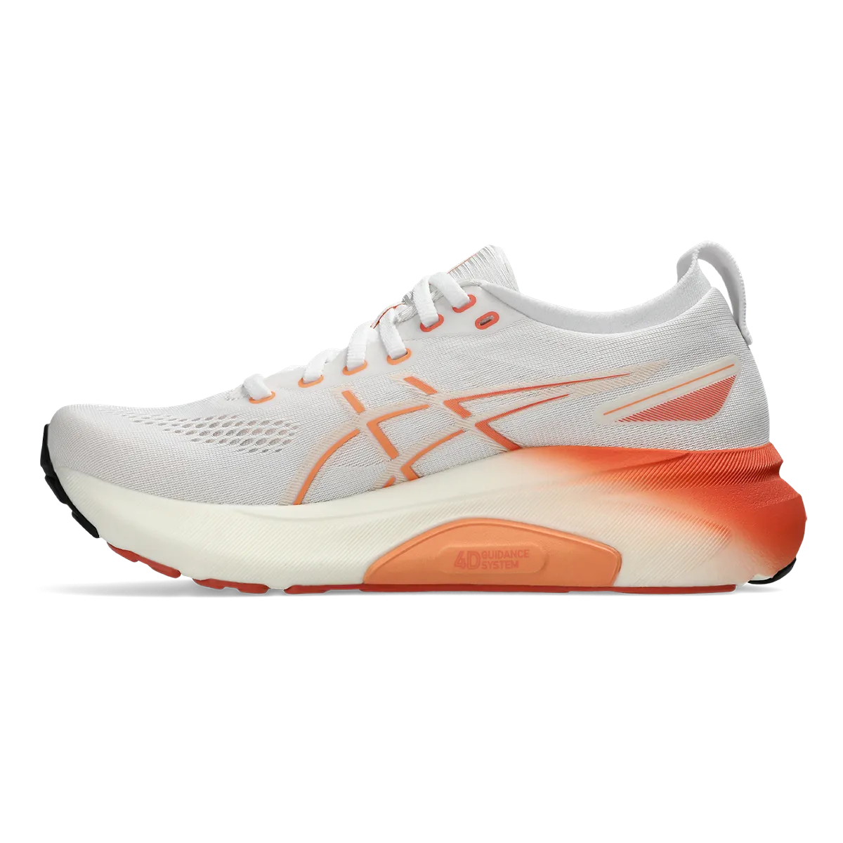 Asics Gel Kayano 31 - White - Faded Orange