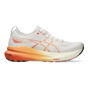 Asics Gel Kayano 31 - White - Faded Orange