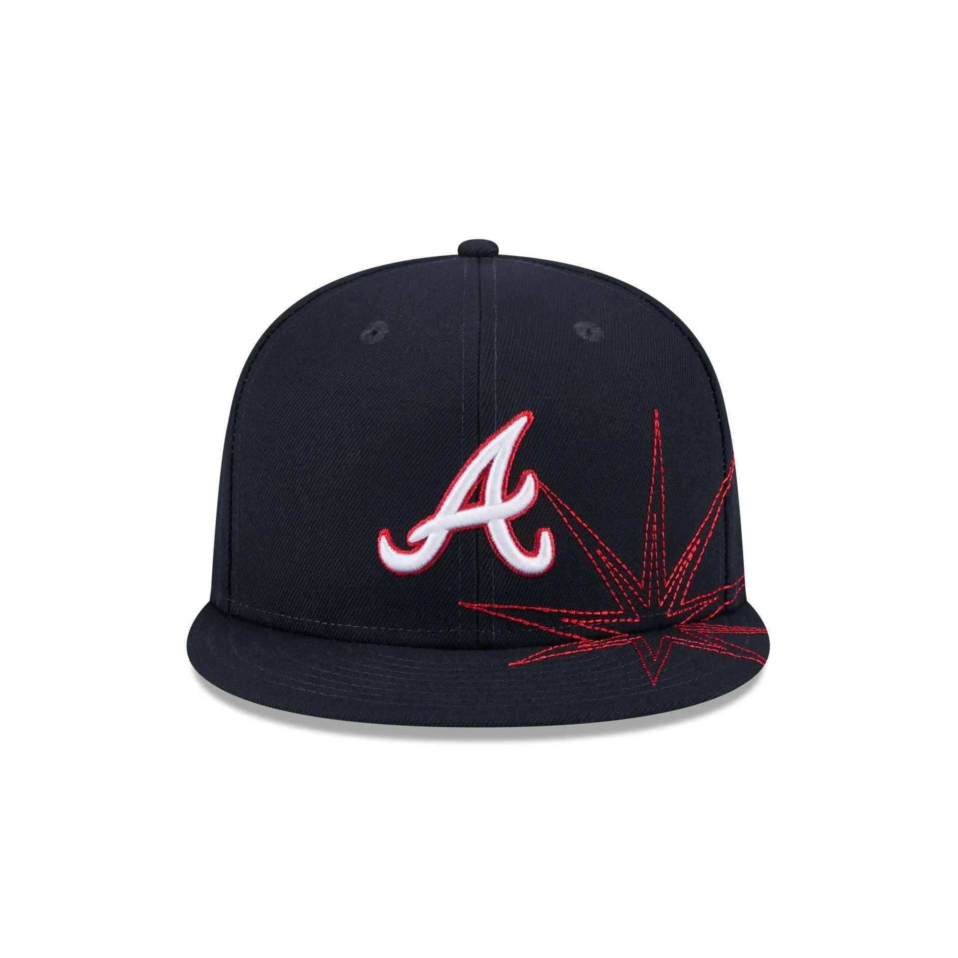 Atlanta Braves Solar Stars 59FIFTY Fitted Hat