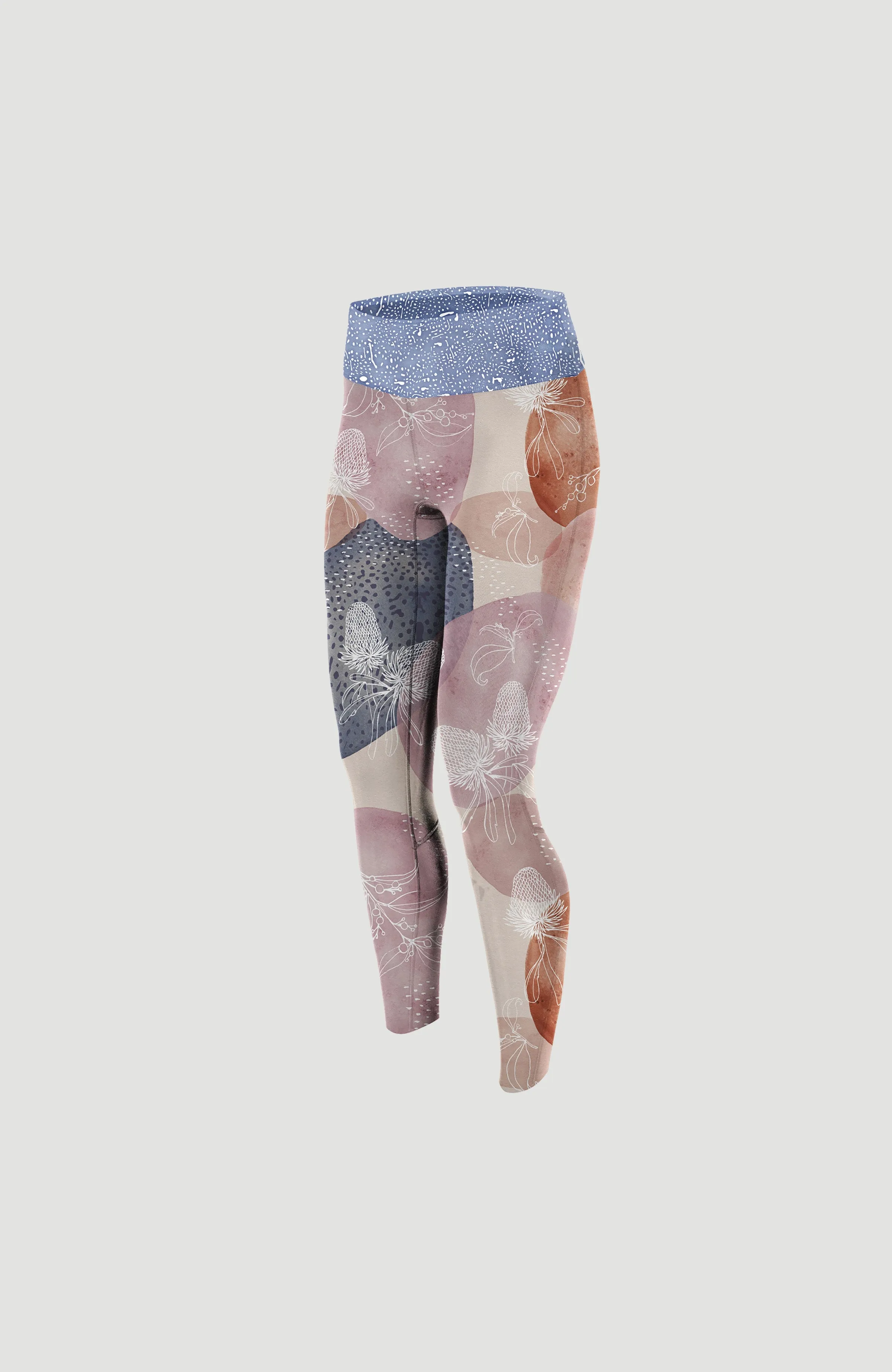 Bahia 1.5mm Neoprene Leggings | DESERT BLOOM/DRIFT BLUE