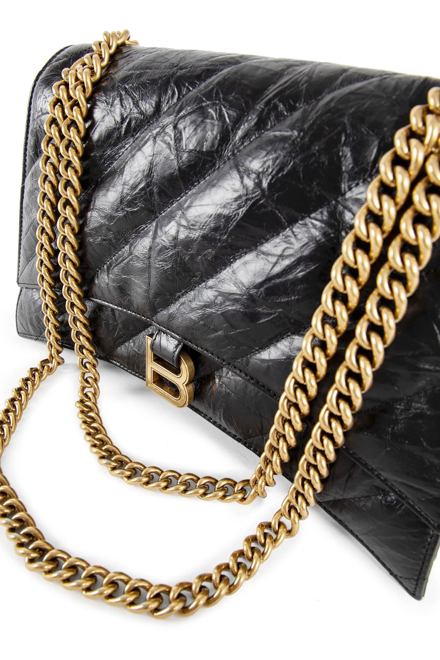 balenciaga crush chain medium bag