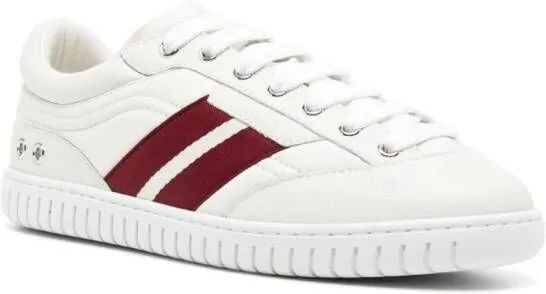 Bally panelled leather sneakers White