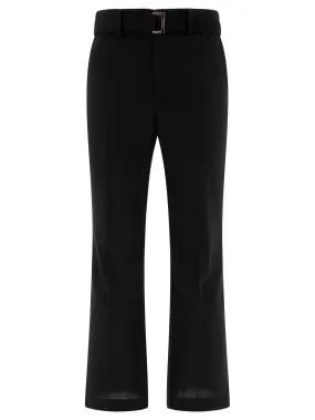 Belted Trousers Black