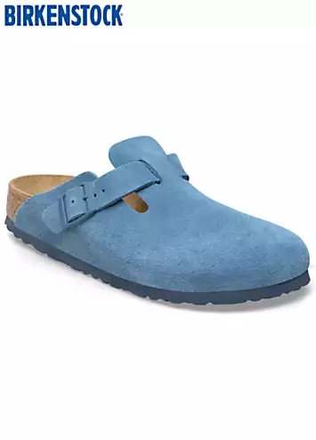 Birkenstock Women’s Elemental Blue Boston Sandals