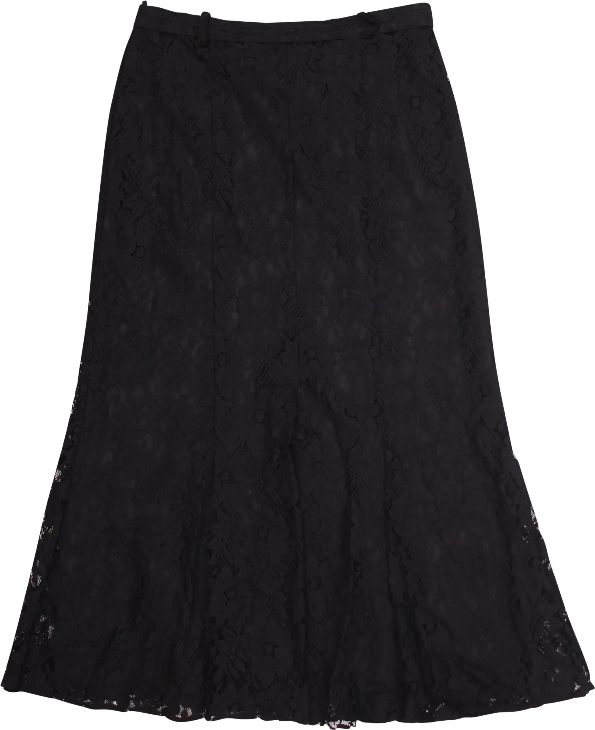 Black Lace Skirt | ThriftTale