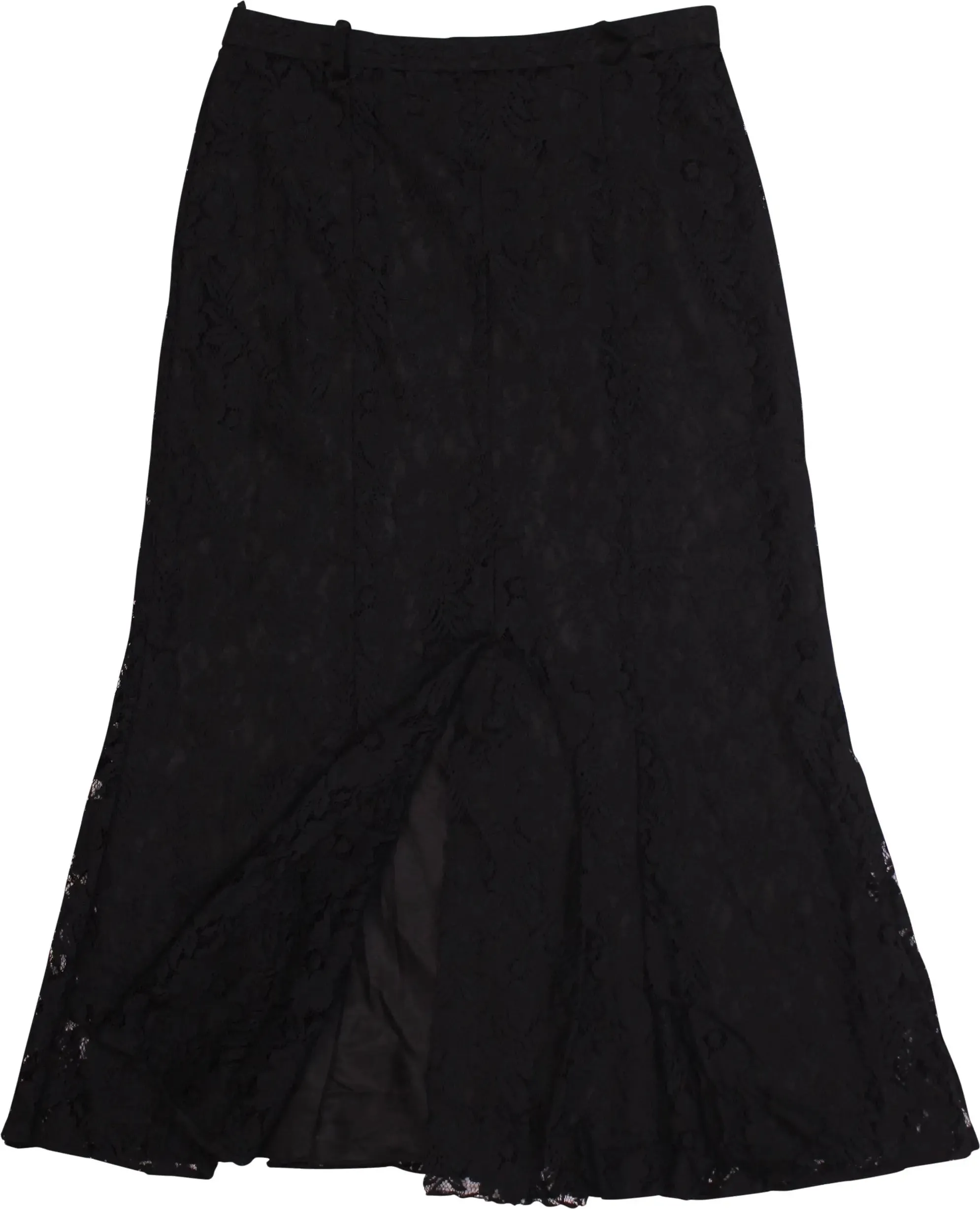 Black Lace Skirt | ThriftTale