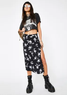 Black Rose Saika Skirt-