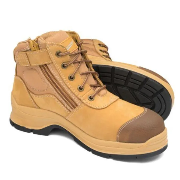 Blundstone Zip Side Safety Boot #318