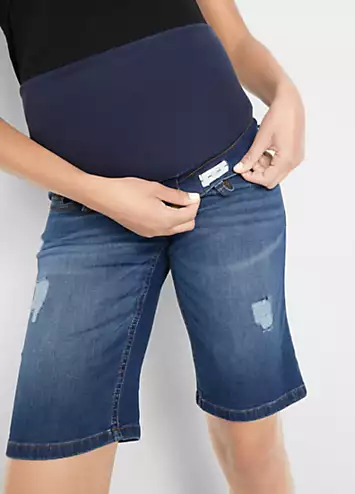 bonprix Maternity Denim Shorts | Look Again