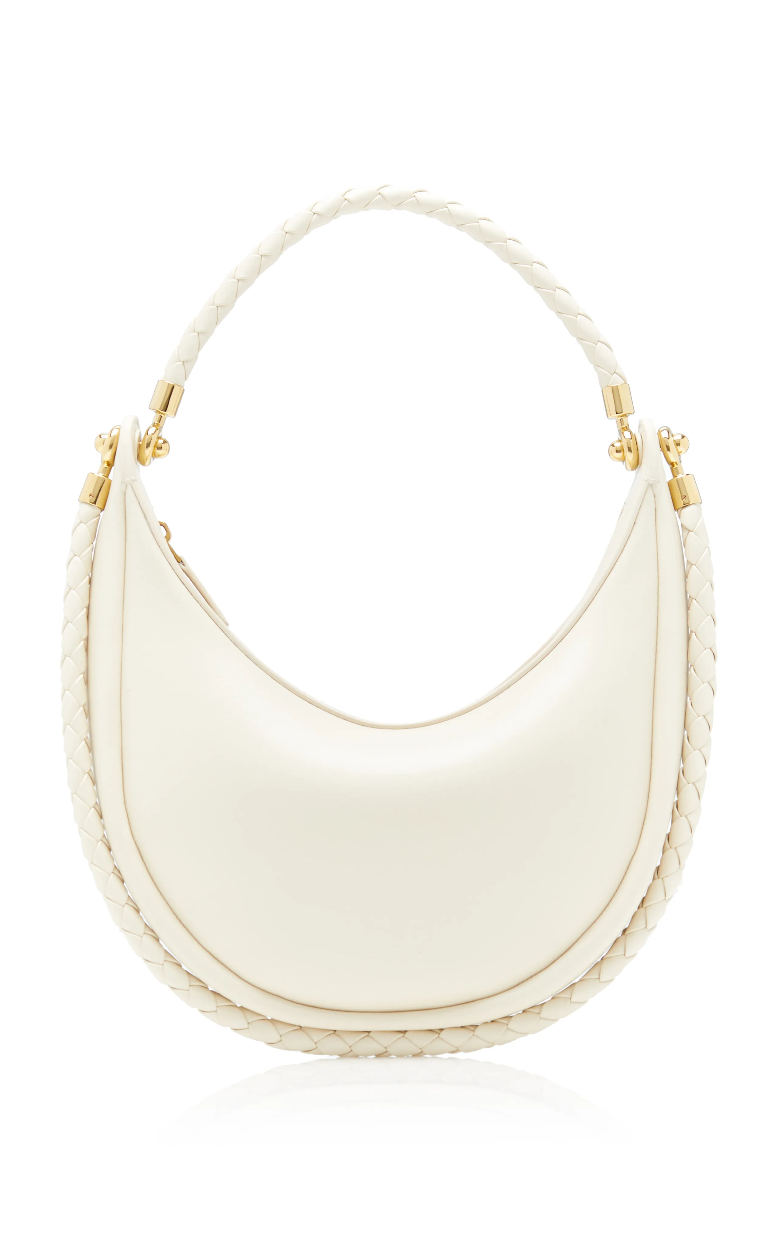 Bottega Veneta Hula Hoop Leather Shoulder Bag