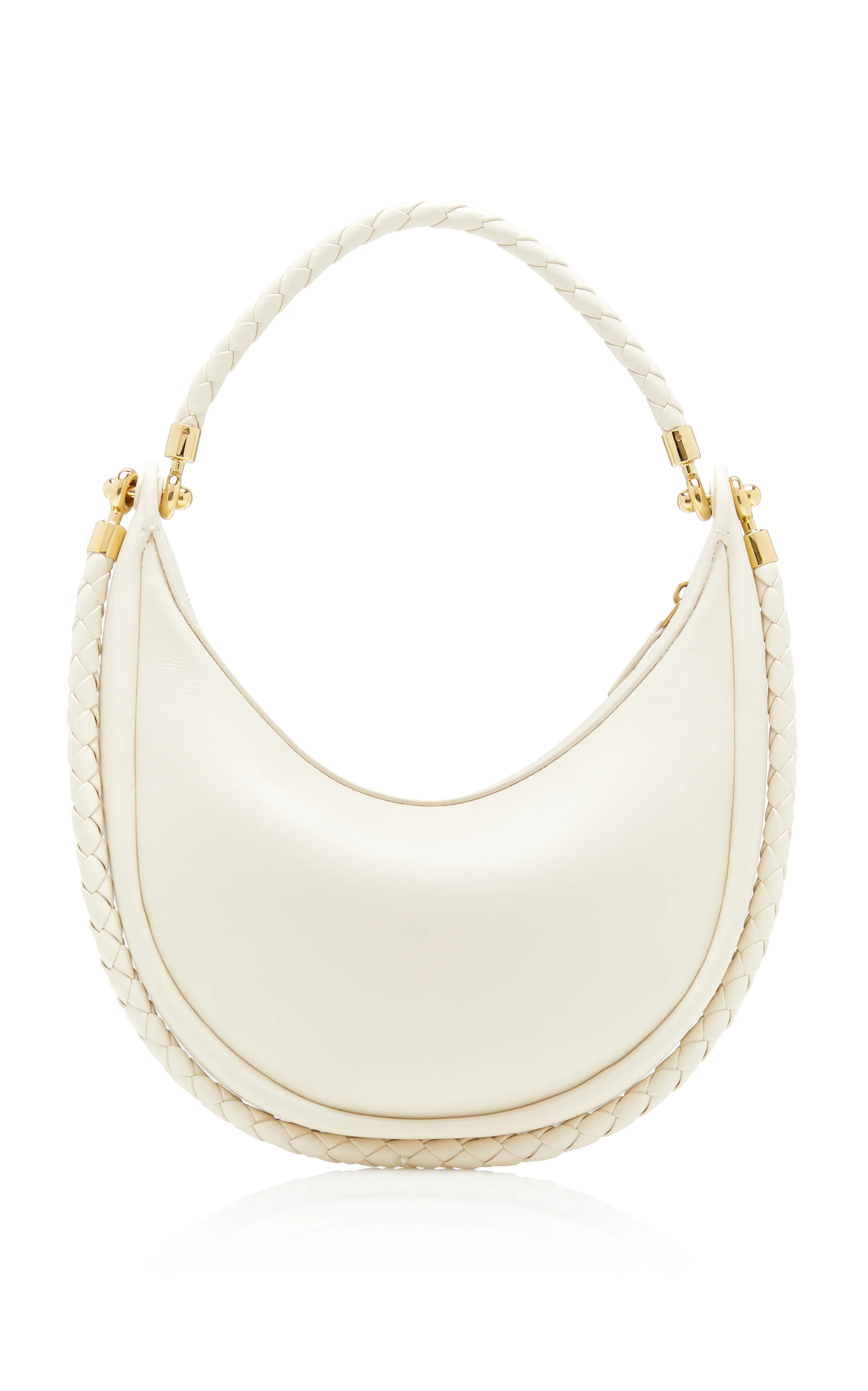 Bottega Veneta Hula Hoop Leather Shoulder Bag