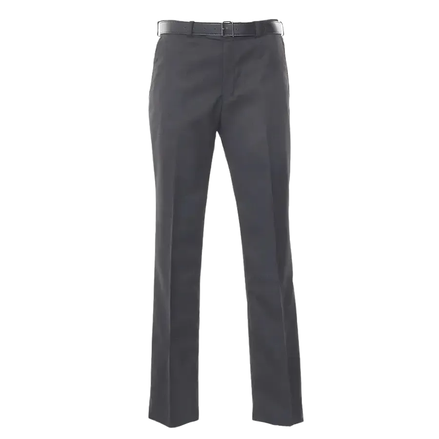 Boys Senior Slim Fit Trousers in Grey