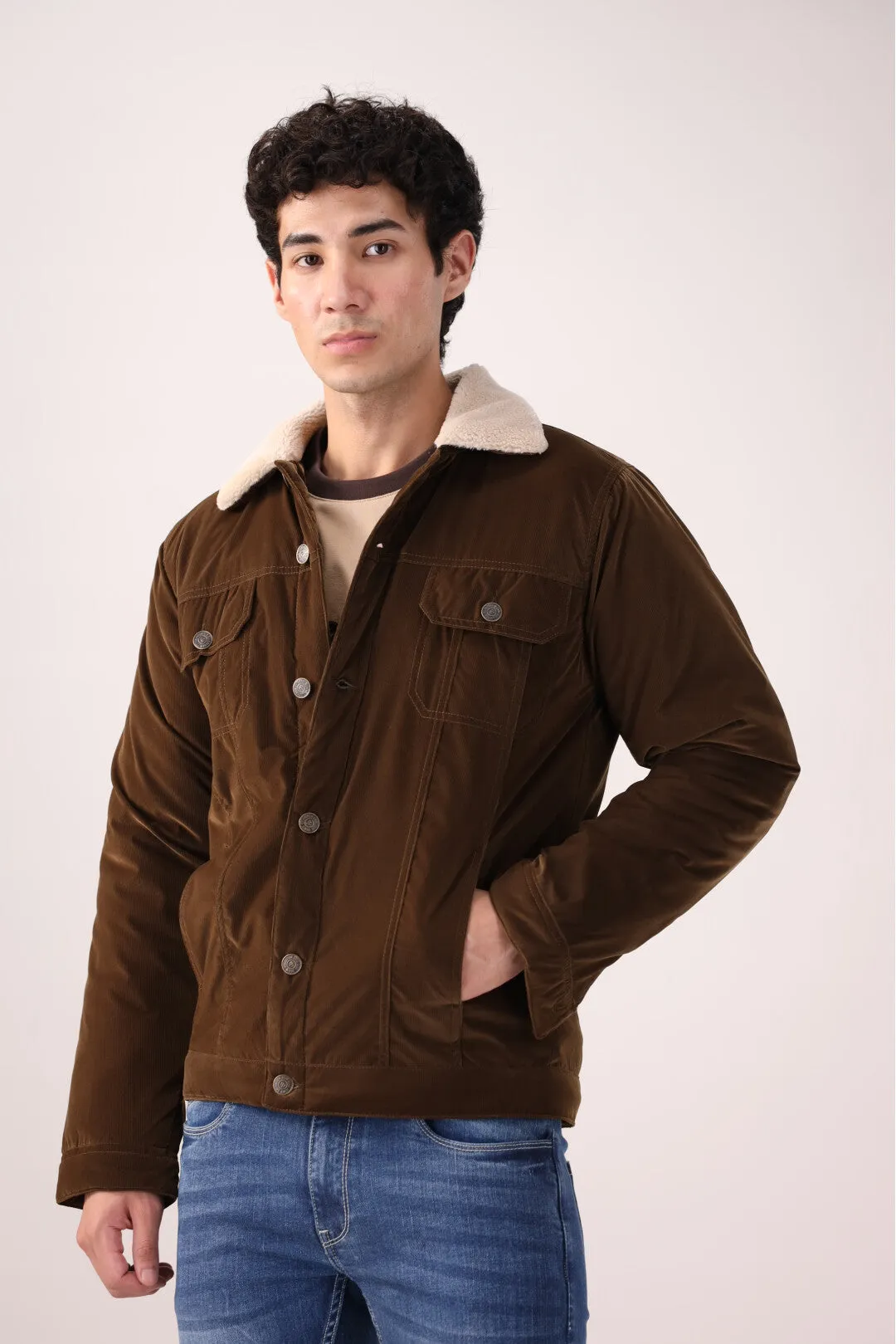 Brown Corduroy Jacket