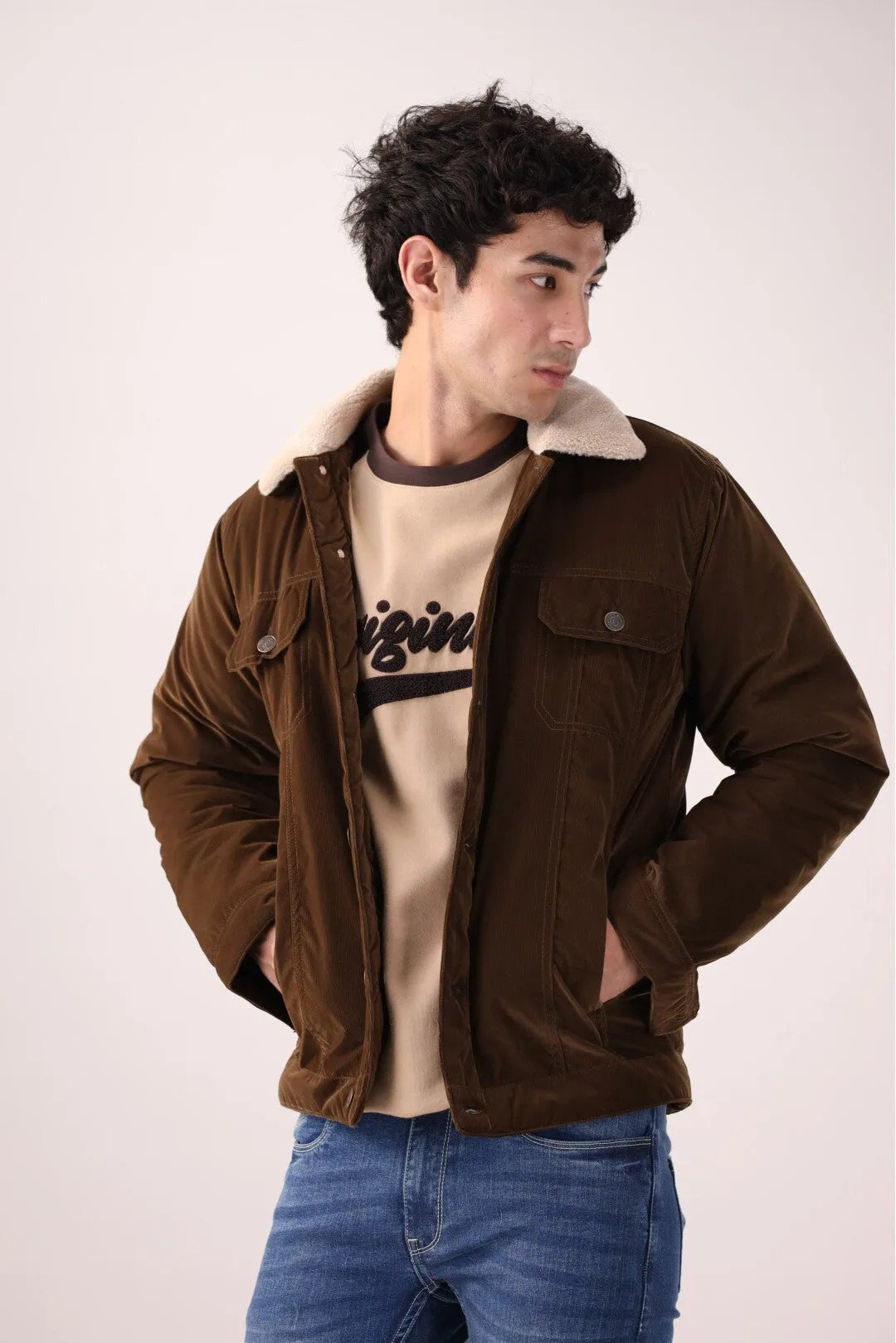 Brown Corduroy Jacket