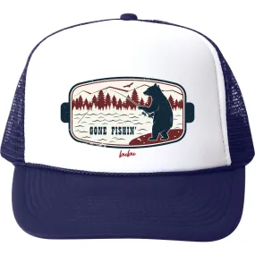 Bubu Gone Fishin Hat, Navy