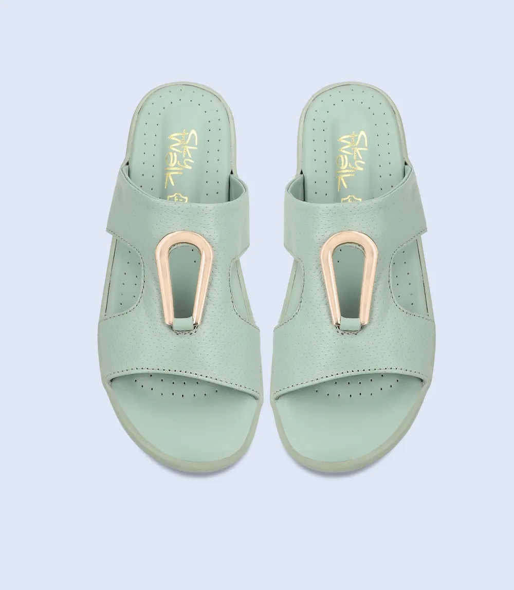 BW9516-MINT-Women Comfort Slipper