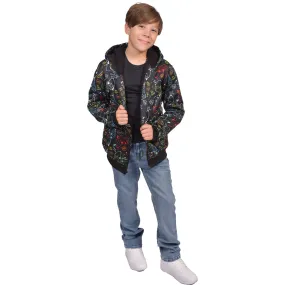 Canyon Creek Boy's Sherpa Lined Full Zip Hoodie