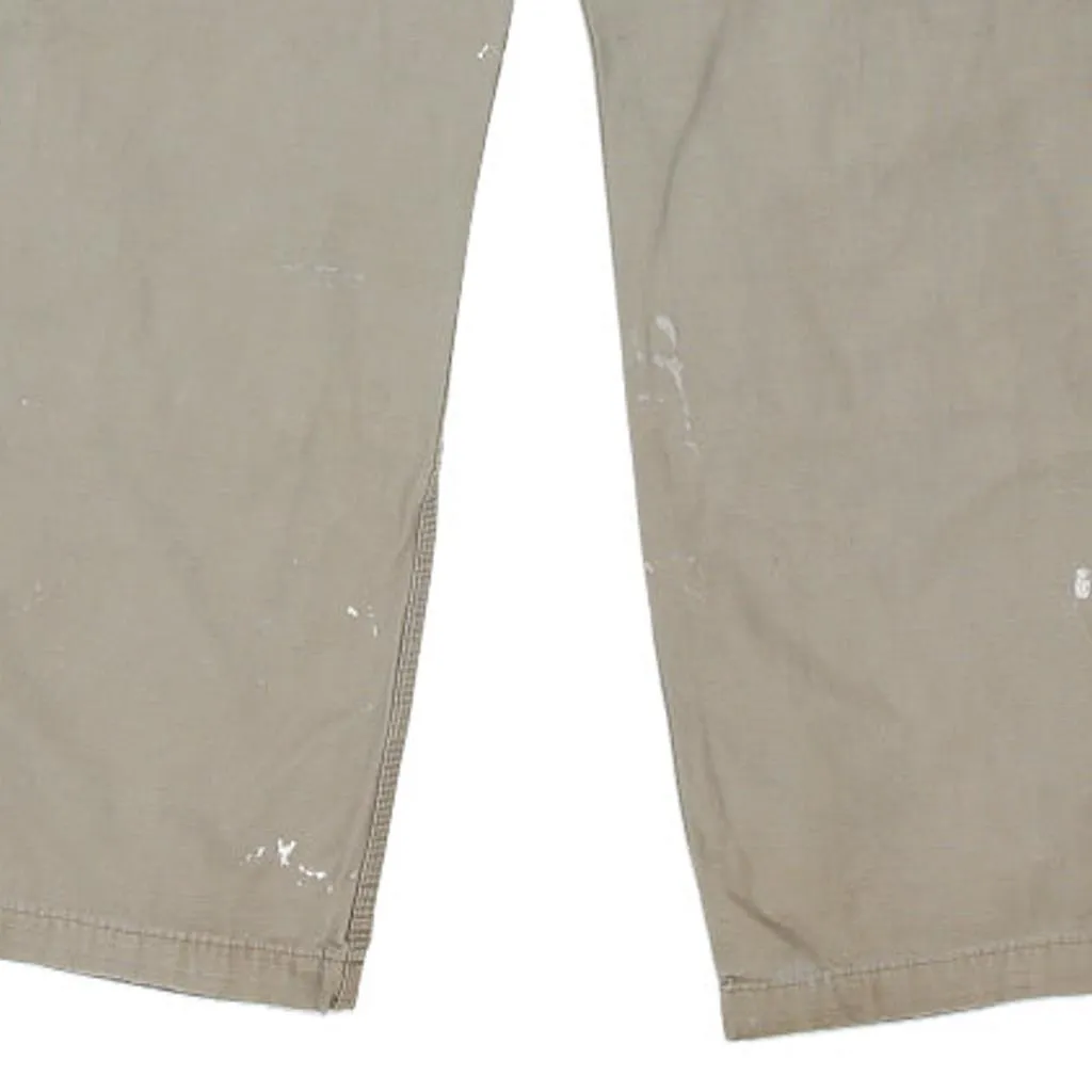 Carhartt Carpenter Trousers - 30W 30L Grey Cotton