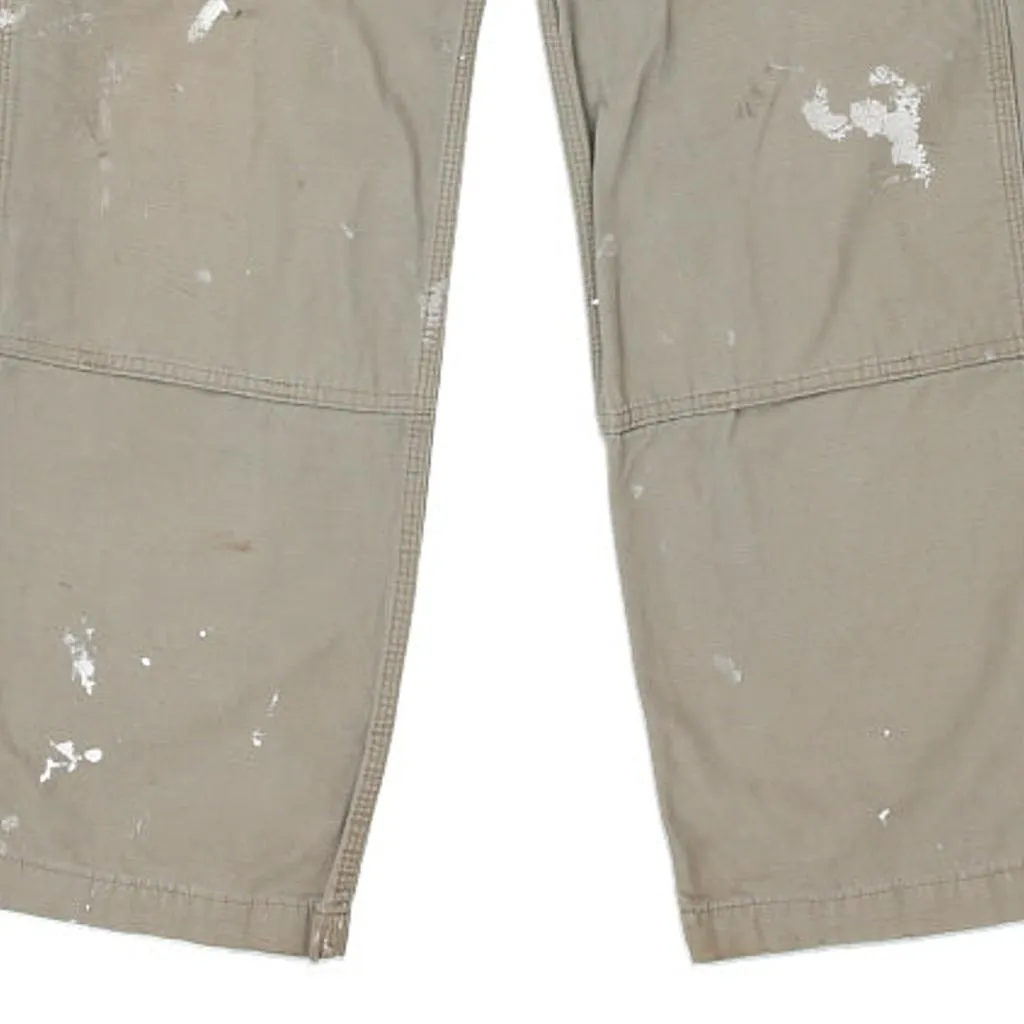 Carhartt Carpenter Trousers - 30W 30L Grey Cotton