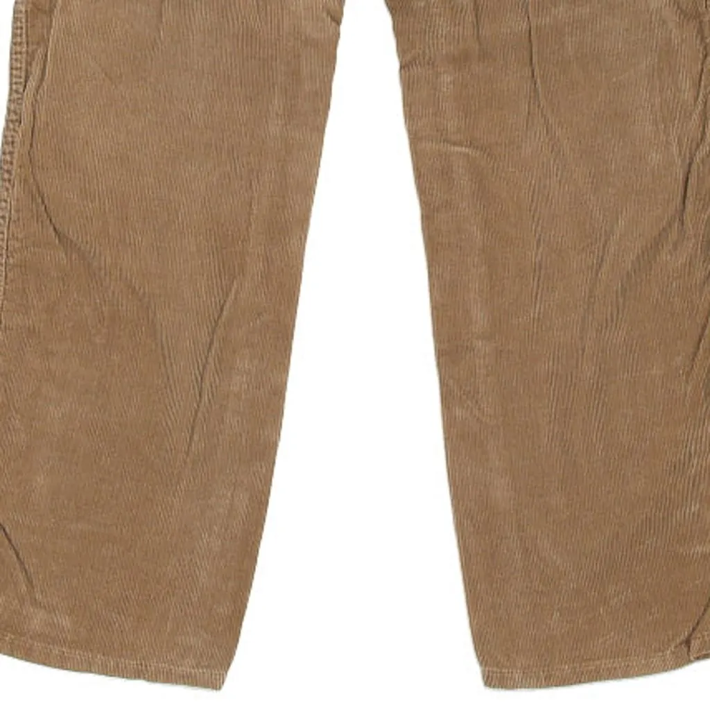 Carhartt Cord Trousers - 30W 32L Brown Cotton