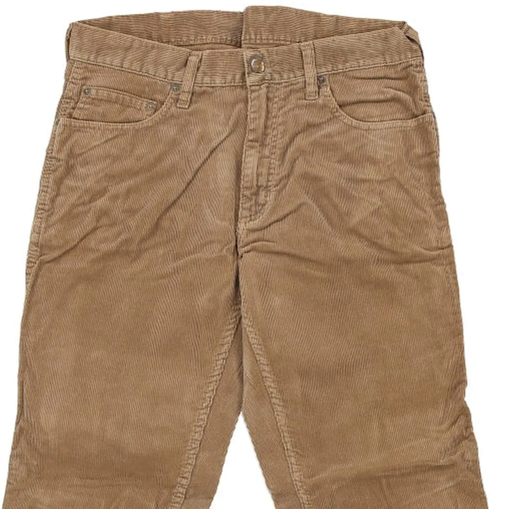 Carhartt Cord Trousers - 30W 32L Brown Cotton