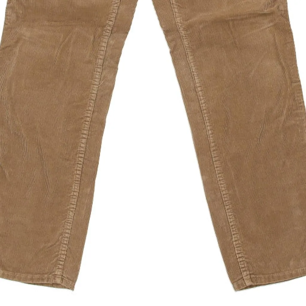 Carhartt Cord Trousers - 30W 32L Brown Cotton