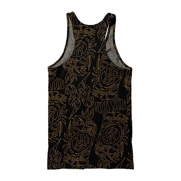 Carved Skull Tank Top