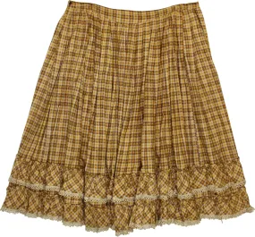 Checked Skirt | ThriftTale