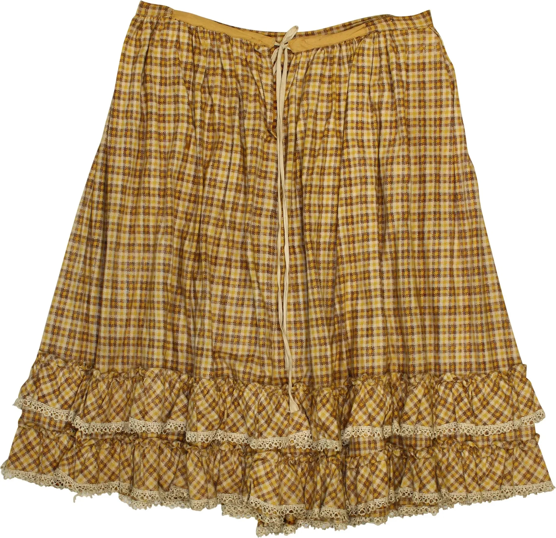 Checked Skirt | ThriftTale