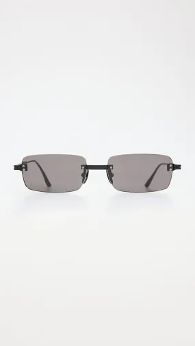 Chimi   Rimless Rectangular Sunglasses 