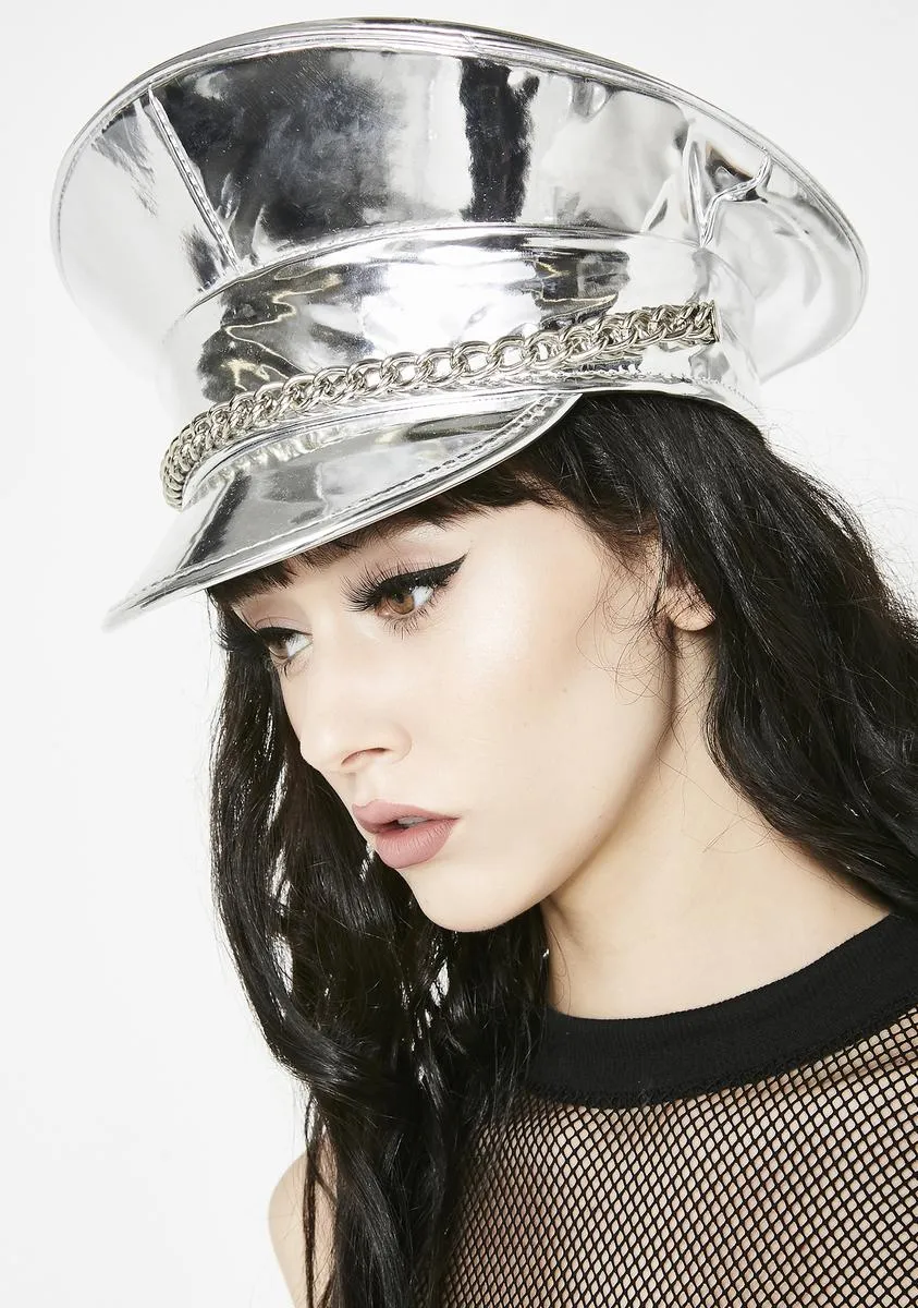 Chrome Mischief N' Mayhem Captain Hat-